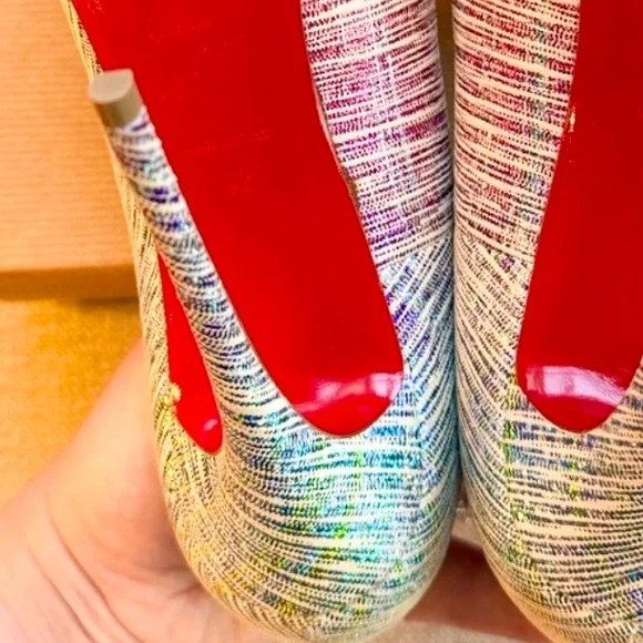 Christian Louboutin So Kate 120 Unicorn suede leather Pumps. EU 42. - Picture 7 of 16